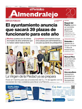 Cover of El Periódico de Almendralejo