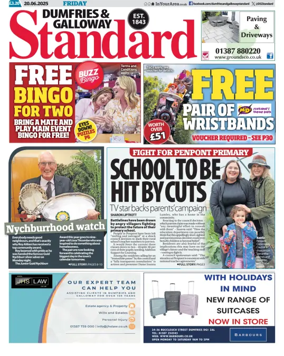 Cover of Dumfries & Galloway Standard