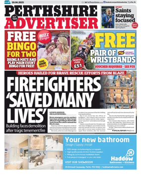 Cover of Perthshire Advertiser