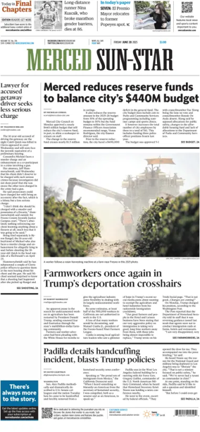 Cover of Merced Sun-Star