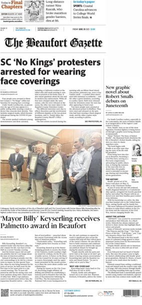 Cover of The Beaufort Gazette