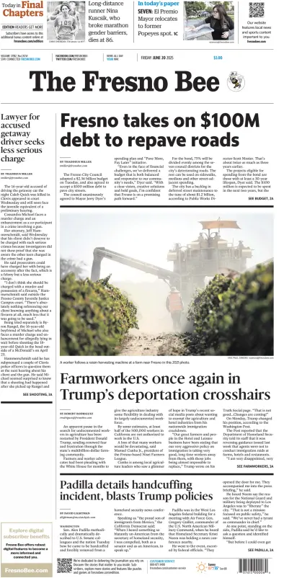 Cover of The Fresno Bee