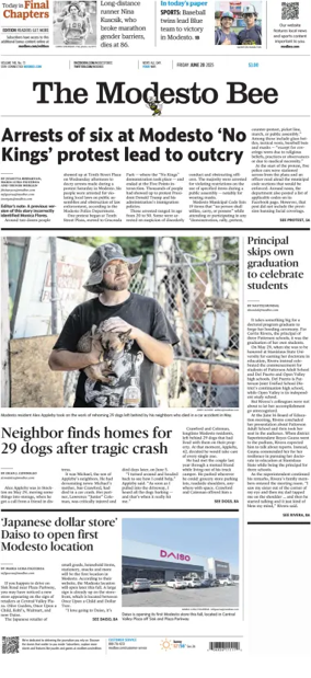 Cover of The Modesto Bee