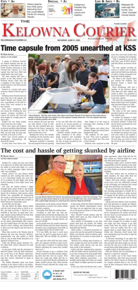 Cover of The Daily Courier