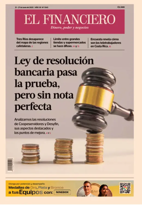 Cover of El Financiero (Costa Rica)
