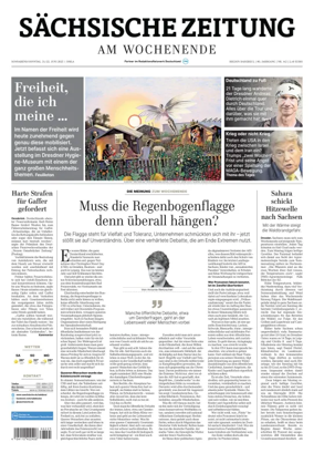 Cover of Sächsische Zeitung  (Dresdner Meißner Land)