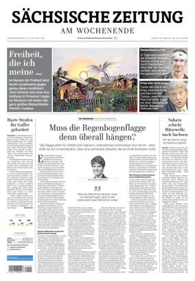 Cover of Sächsische Zeitung  (Kamenz)
