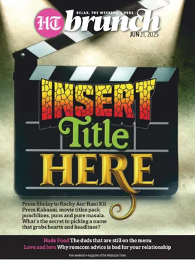 Cover of Hindustan Times - Brunch