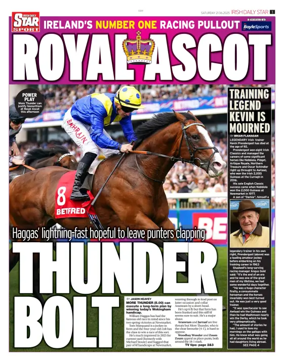 Cover of Irish Daily Star - Starbets