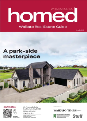 Cover of Homed Waikato Region