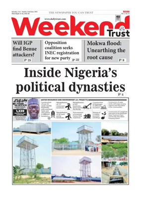 Cover of Weekly Trust