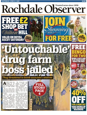 Cover of Rochdale Observer