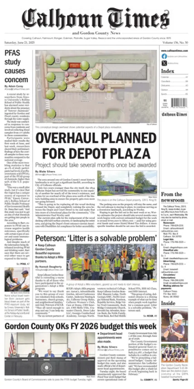 Cover of Calhoun Times