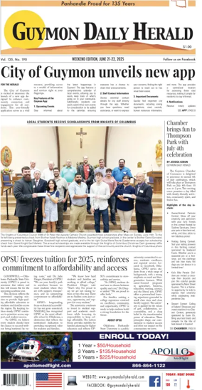 Cover of Guymon Daily Herald