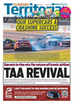Cover of Sunday Territorian