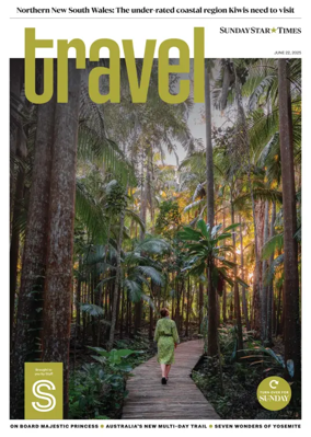 Cover of Sunday Star Times Travel