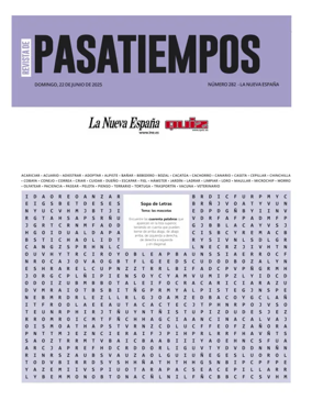 Cover of Pasatiempos | La Nueva España