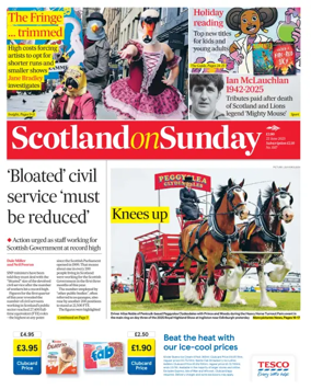 Cover of Scotland on Sunday
