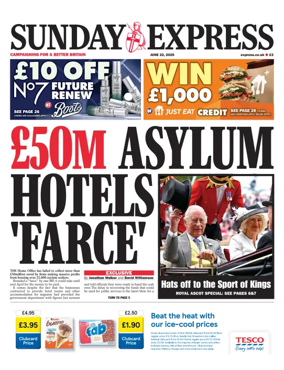 Cover of Sunday Express