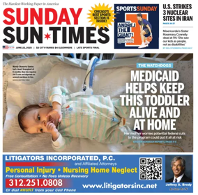 Cover of Chicago Sun-Times (Sunday)