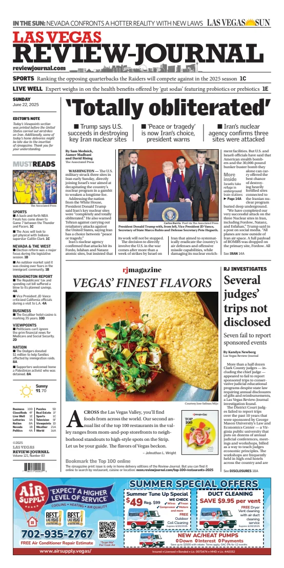 Cover of Las Vegas Review-Journal (Sunday)