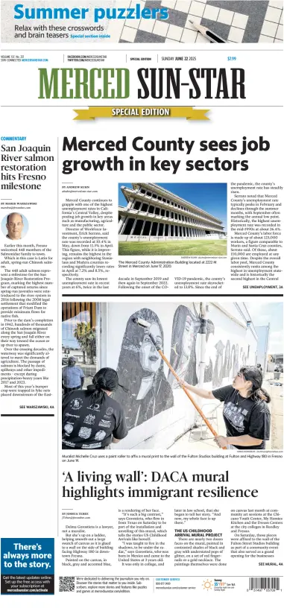 Cover of Merced Sun-Star (Saturday)