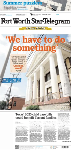 Cover of Star-Telegram (Sunday)