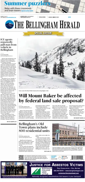 Cover of The Bellingham Herald (Sunday)