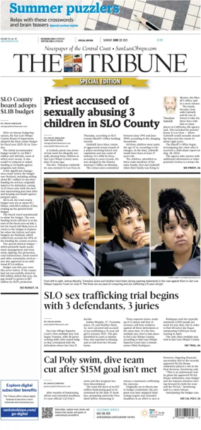Cover of The Tribune (SLO) (Sunday)