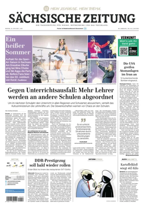 Cover of Sächsische Zeitung  (Niesky)
