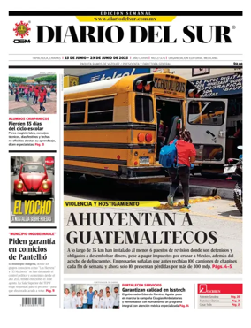 Cover of Diario del Sur