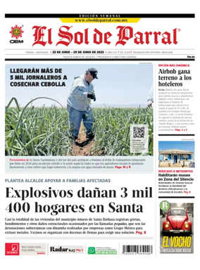 Cover of El Sol de Parral