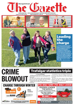 Cover of Warragul & Drouin Gazette