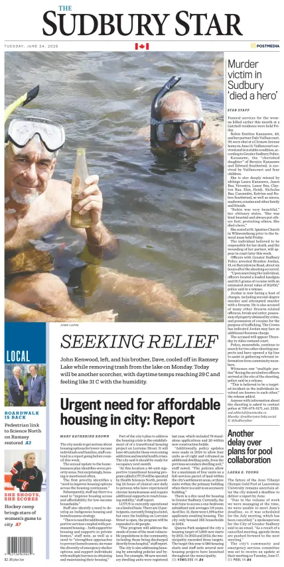 Cover of The Sudbury Star