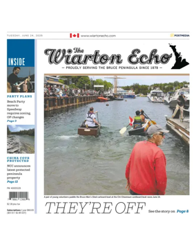 Cover of Wiarton Echo