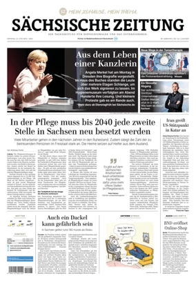 Cover of Sächsische Zeitung  (Dippoldiswalde)