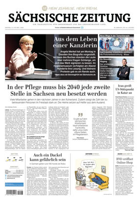 Cover of Sächsische Zeitung  (Großenhain)