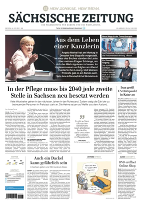 Cover of Sächsische Zeitung  (Kamenz)