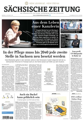 Cover of Sächsische Zeitung  (Niesky)
