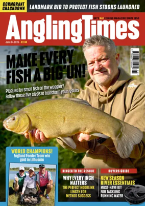 Cover of Angling Times (UK)
