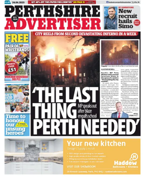 Cover of Perthshire Advertiser