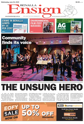 Cover of Benalla Ensign