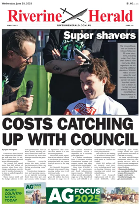 Cover of The Riverine Herald