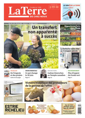 Cover of La Terre de chez nous