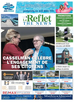 Cover of Le Reflet (The News)
