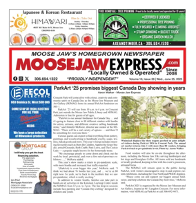 Cover of Moose Jaw Express.com