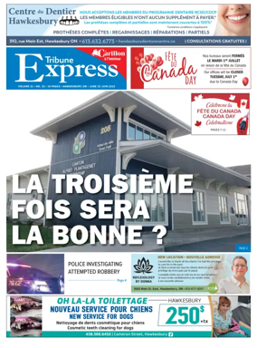 Cover of Tribune Express