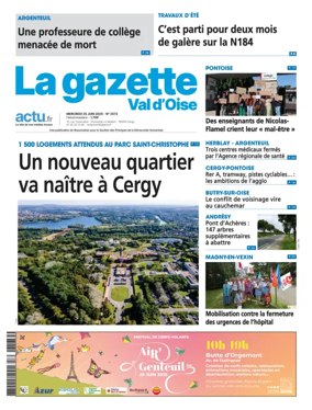 Cover of La Gazette Val d'Oise