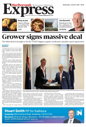 Cover of Marlborough Express