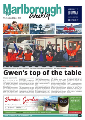 Cover of Marlborough Weekly